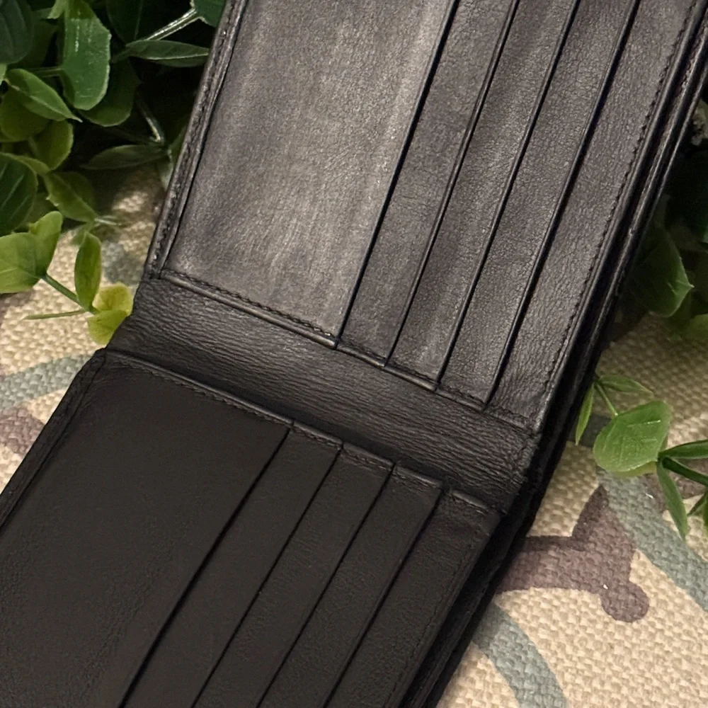 Loewe Anagram Flapable leather wallet